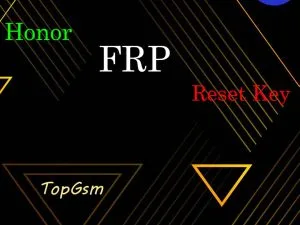 کد حذف FRP آنر (Honor Frp Reset key)