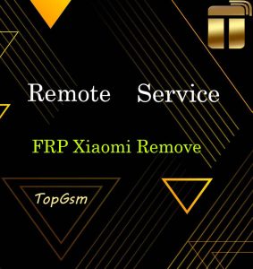 ریموت سرویس حذف FRP شیاومی
