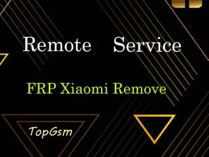 ریموت سرویس حذف FRP شیاومی
