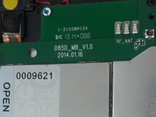 فایل فلش و حل مشکل خاموشی تبلت چینی با مین برد (D85D-MB-V1.0 2014 .01.16)