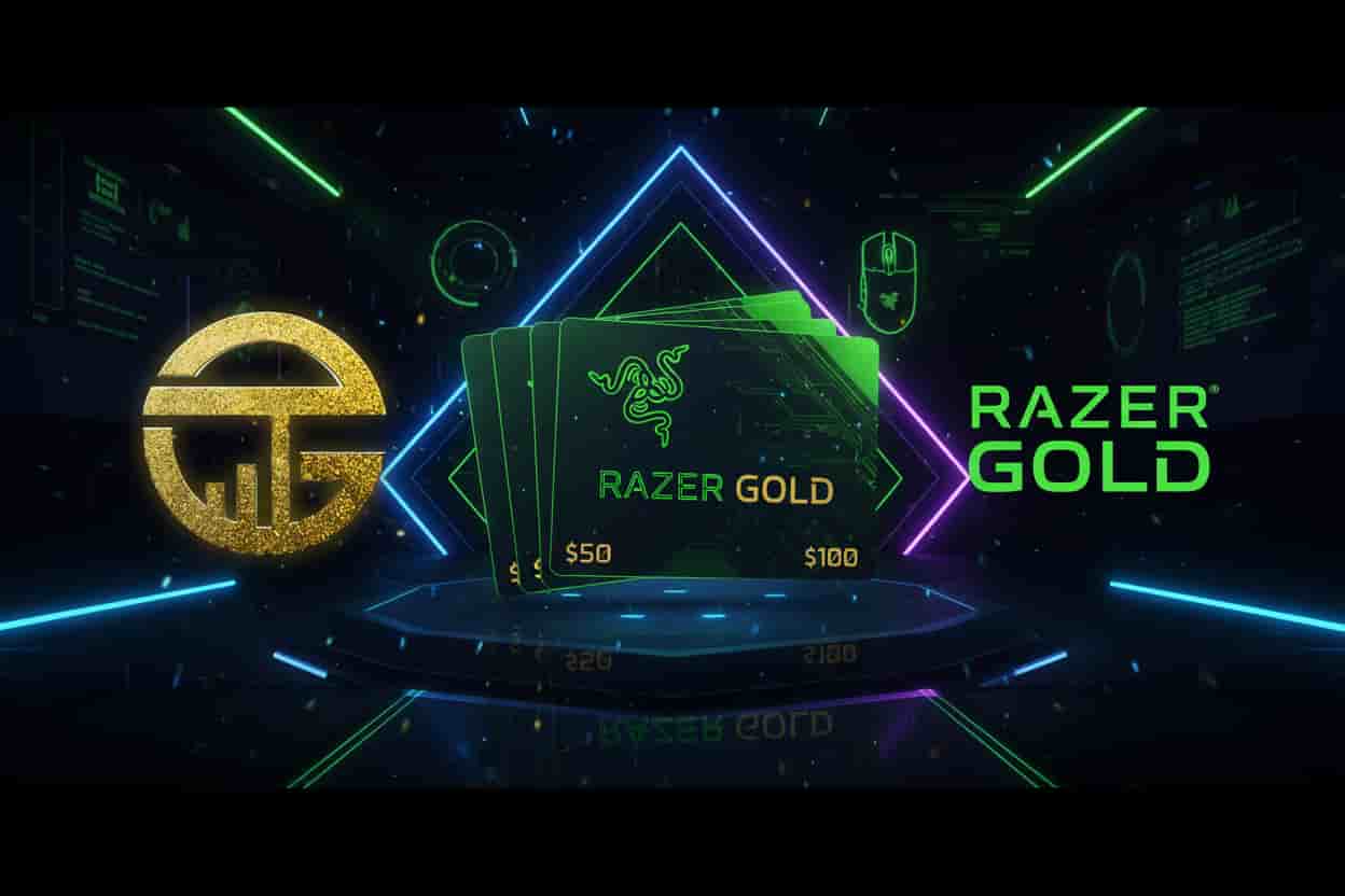 خرید گیفت کارت ریزر گلد | Razer Gold