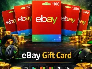 خرید گیفت کارت eBay