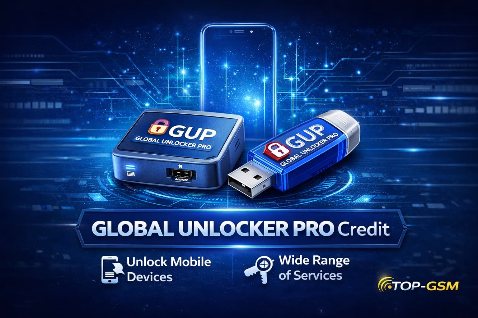 کردیت Global Unlocker Pro
