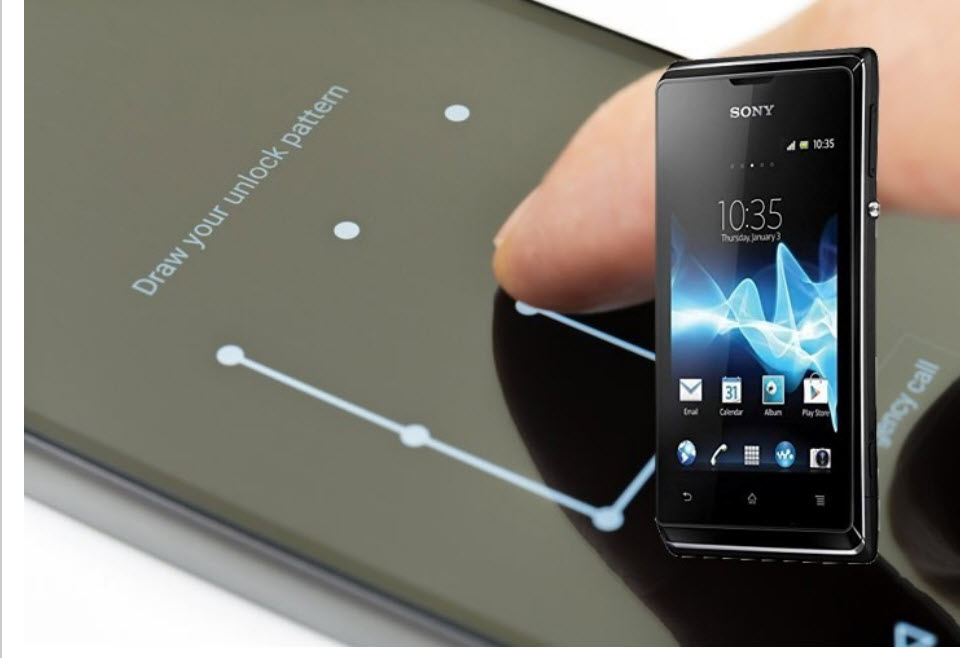 فکتوری ریست و حذف قفل  سونی Sony XPERIA E | C1505